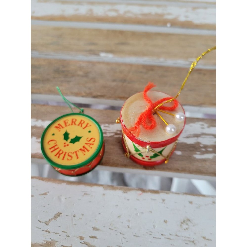 Bimco drum musical instrument set ornament Xmas tree